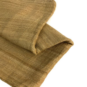 Khăn quàng cổ chất liệu đũi 100% silk màu rêu nhạt mềm mại & ấm áp dùng cho cả nam và nữ