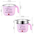 HOMEKING | Rice Cooker /1.8L Non Stick Multifunction Electric Cooker with 2 Button /Steamer Frying Pan /Portable Pot /Periuk Nasi. 