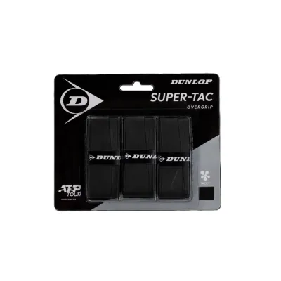 Dunlop Super Tac Overgrip Black 3P
