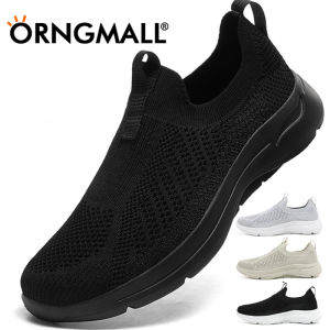 ORNGMALL High Quality Sneakers Fashion Casual Sport Shoes Slip-On Breathable Walking Shoes Comfortable Casual Jogging Shoes Suitable for Daily Life and Sports 39~48