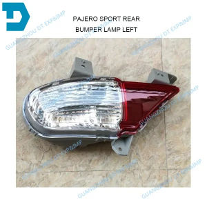 1 Đèn sương mù sau cho Pajero Sport 2007-2014 Đèn cản sau cho Montero Sport Đèn đỗ xe 8336a073 8336a074