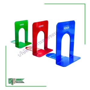 เหล็กกั้นหนังสือ DOMON ฉากคั่นหนังสือ 2ขนาด Size M/L (แพ็ค2ชิ้น) คละสี | คลังกระดาษ