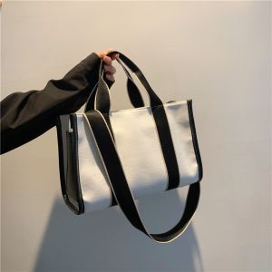 Canvas Tote Bag Large-capacity Handbag Female Shoulder Bag