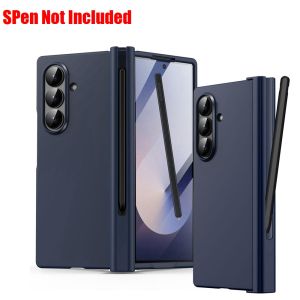 For Samsung Galaxy Z Fold 7 Case Clear Built-in Screen Protector S Pen Holder Full Body Cover for Samsung Galaxy Z Fold 6 5 4 3