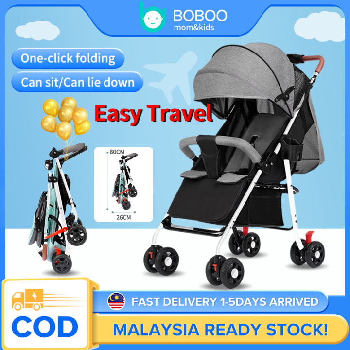 Stroller for Baby Boy and Stroller for Baby Girl Can Sit and Lie Extra
