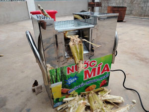 Máy ép nước mía bỏ bàn làm bằng INOX 304 siêu sạch