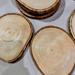 ถ้วยไม้ ที่รองแก้วไม้ ชามไม้มะม่วงติดเปลือกธรรมชาติ