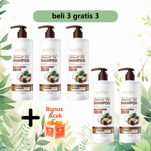 Sampo Kelapa Sampo Herbal Alami Sampo Anti Rambut Rontok 500ml Anti Gatal Kulit Kepala  Hasil mengembang&segar rambut 100% Asli Anti tungau Anti jamur Cocok orang dewasa&bayi