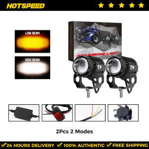 HOTSPEED Universal Waterproof LED Motorcycle Headlight 4 Modes High-Quality Universal V2 Headlamp