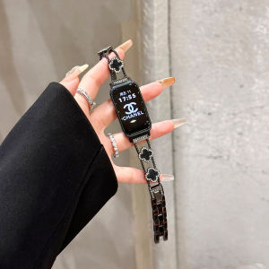 Diamond Four-leaf Clover Metal Strap For Huawei Band 10 9 8 Women Band Bracelet