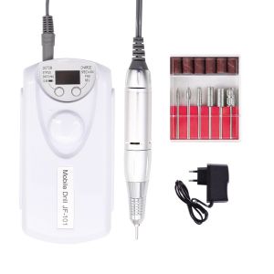 30000 Rpm Portable Rechargeable Nail Drill Polisher Alat Kikir Kuku Elektrik Manicure Tool Pemoles Kuku Portabel Pemoles Kuku Isi Ulang Pemoles Kuku