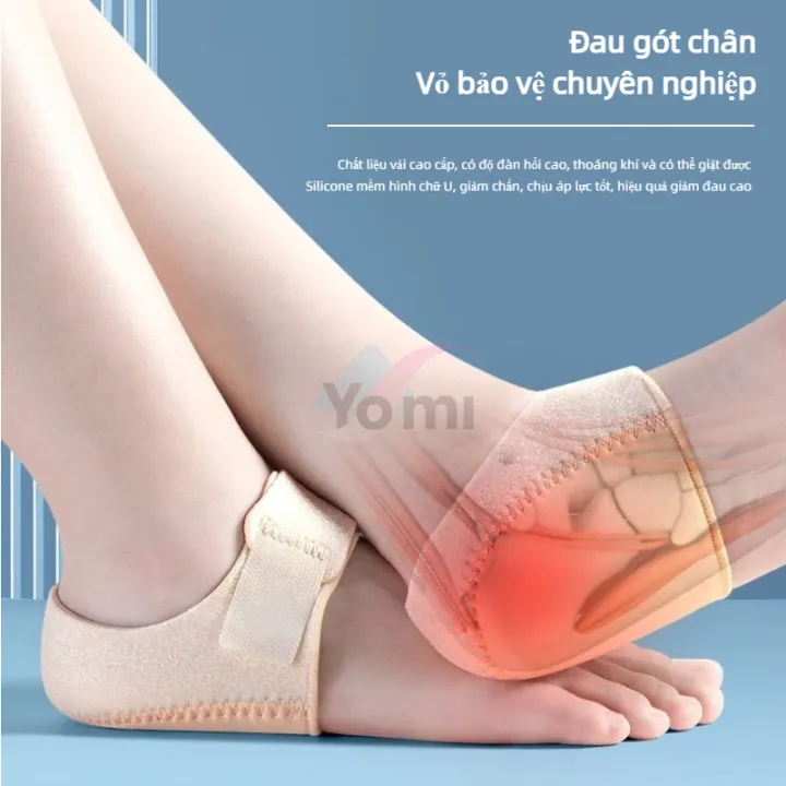 Tất Vớ Bọc Gót Giảm Viêm Cân Gan Chân Plantar Fasciitis - Tất Y Khoa Bảo Vệ Gót