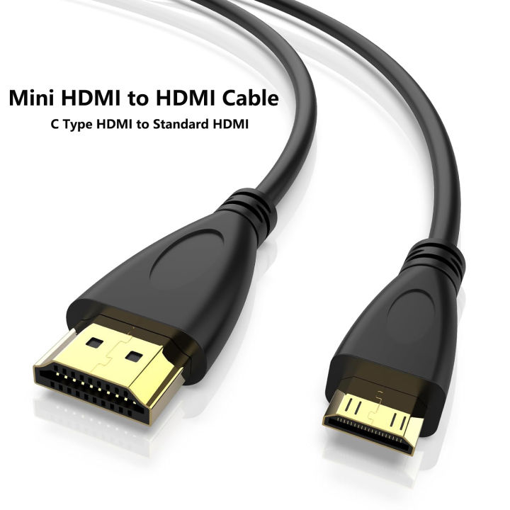Mini HDMI to HDMI Cable C Type HDMI Male to HDMI Male Cord for