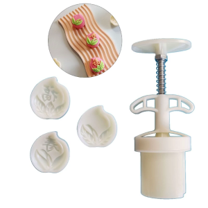 Vật liệu nhựa MOONCAKE khuôn tem MOONCAKE khuôn dễ thương hình quả đào DIY Khuôn nướng cho trung thu Lễ Hội sử dụng
