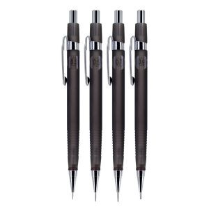 LUXURYLYN Built-in Eraser Mechanical Pencil 0.3/0.5/0.7/0.9mm Soft Grip Propelling Pencil Durable Automatic Pencil Gift