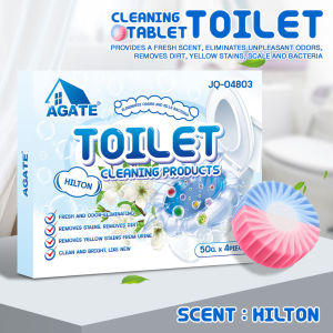 【Agate Design】Scented toilet cleaning block Descaling bathroom deodorization Toilet Spirit Pembersih Tandas