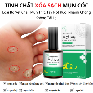 JAYSUING 100% chiết xuất tự nhiên Gel xóa nốt ruồi tàn nhang mụn thịt mụn cóc không để lại sẹo hiệu quả sau 3-5 ngày