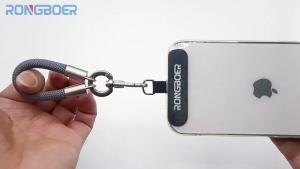 Short Finger Phone Lanyard4"Keychain with Snap HookAnti-Loss Strap for Car Key FobKeysAirPods CaseWallet