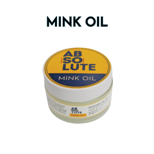 ครีมมิงค์ออย Mink Oil ไขปลาวาฬ 50 ml บำรุงขัดเงารองเท้าหนังเรียบ ครีมบำรุงหนังเรียบ ขัดเงาหนัง