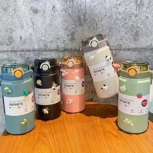 Bonnie Cathy Chai nước giữ nhiệt chân không kiểu hai cách uống lõi thép không gỉ 316 phù hợp cho thể thao và du lịch ngoài trời