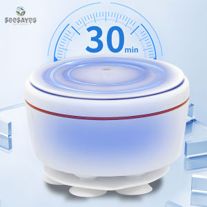 Ultrasonic Washer Cordless Mini Washing Machine for Underwear & Socks Fast 10-Min Deep Clean 5-Star Rated Germ-Killing