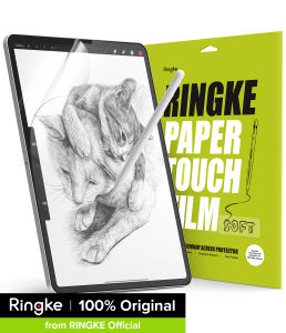 Ringke Paper Touch Film for the iPad Pro 11" 2022 / 2021 / 2020 / 2018 / iPad Air 4 / iPad Air 5 Screen Protector for Writing & Drawing