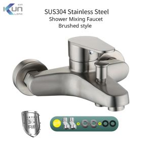High Quality Bathroom Shower Faucet Hot And Cold Bathtub Mixing TapFast shipping