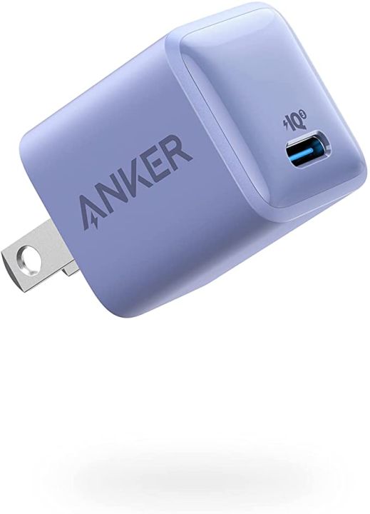 Anker Nano Charger 20W PIQ Durable Compact Fast Charger