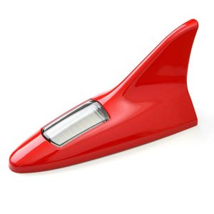 PENGQ Safety Universal Voiture Lights Truck Car Roof Tail Lights Warning Flash Lamp Rear-end LED flash lights Car Decorative Light Solar Shark Fin Antenna