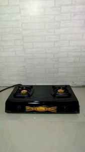 Kompor gas 2 tungku sekond promo