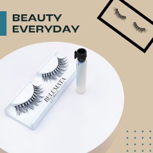 Bulu Mata Palsu dan Lem 1 Set | M3