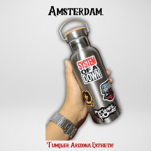 Tumbler Amsterdam Arizona Premium Stainless Stell Varian Pembersih
