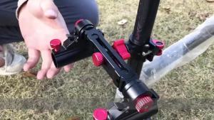 Hanson8 Aluminum Alloy Fishing Rod Pole Stand Bracket Support Holder Adjustable Clamp Fishing Tackle Tool Fish Chair X2Z8B