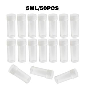 50pcs 5ml Botol Sampel Plastik Toples / Bottle Toples Botol Mini Kecil Sampel Sample