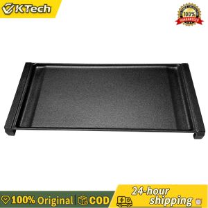 【Free Shipping】 Durable Cast Iron Flat Griddle 19.3 Inch by 9.1 Inch Rectangular Pan for Versatile Cooking on Induction