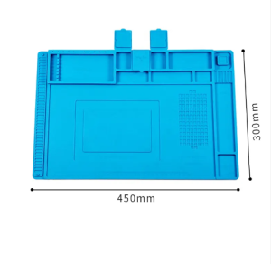 Silicone Pad TE603 Heat Resistant Insulation Soldering Mat Mobile Phone Repair Tool Kit Maintenance Platform Welding Rubber Pad
