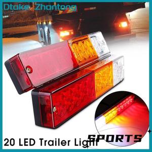 Dtake 20 LED Tail Light Car Truck Trailer Stop Rear Reverse Turn Indicator Lamp Light