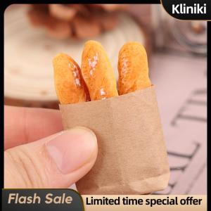 [Kliniki] 1:12 Dollhouse Miniature bread Dolls Kitchen Food Accessories Simulation Toys