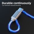 Glowing LED Light Charger Cables Phone Fast Charging cable lighting ...