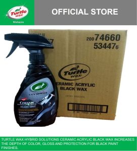 Turtle Wax Hybrid Solutions Ceramic Acrylic Black Wax T-53447