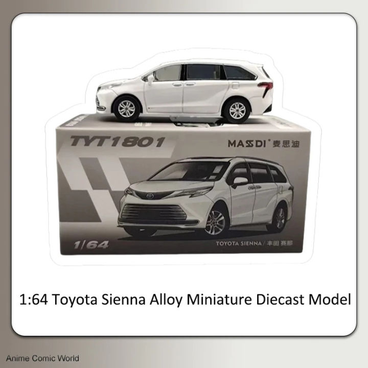 Voiture Miniature 1:64 Toyota Senna (McLaren) - Diecast MASDI - Avec Boîte Et Support