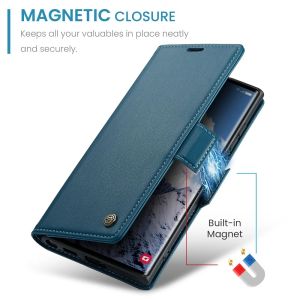 Magnetic Flip Cover Leather Card Holder Wallet For Samsung Galaxy S26 S25 FE S24 Ultra Plus A56 A16 Case RFID Protection Funda2026