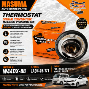 MASUMA W44DX-88 Japan Brand THERMOSTAT DA64V/DA64W/DA63T SUZUKI Alto & Alto WorksCarry / MulticabEVERY TRANSFORMER