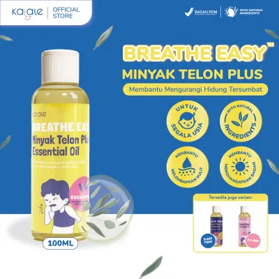 Kalale Minyak Telon Bayi Plus Lemon Essential Oil - Fit Kids Aromatic Telon Baby Oil Membantu Meningkatkan Imun