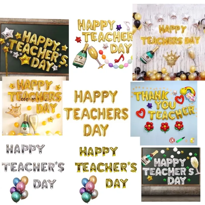 Bộ bóng bay trang trí ngày nhà giáo Việt Nam 20/11- bóng trang trí lớp ...