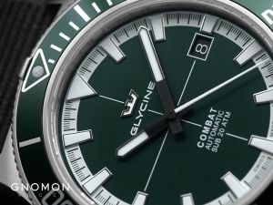 [Gnomon Watches] Glycine Combat SUB 42 Automatic Dive Watch –  Blue GL0528 / Green GL0529 / Red GL0530