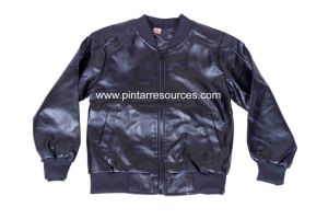 READY STOCK Kids Children Jacket PU Jacket Winter Jacket Hip Hop Costume 60s & 70s Retro Jacket