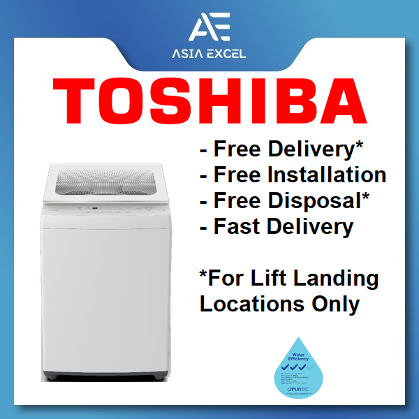 Bulky) TOSHIBA AW-K801AS / AW-M901BS WHITE 7KG / 8KG TOP LOAD