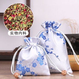 Ephedra sachet Fragrance 香囊香包艾草苍术驱蚊diy材料包清新车挂去味跨境定制中秋节香囊
