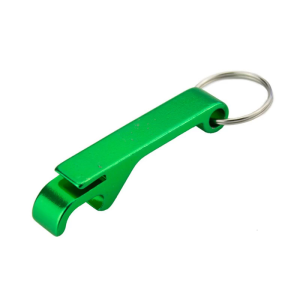 9 Color Aluminum Bottle Opener Keychain Compact Beverage Beer Bottle Opener Pendant for Men and Women
